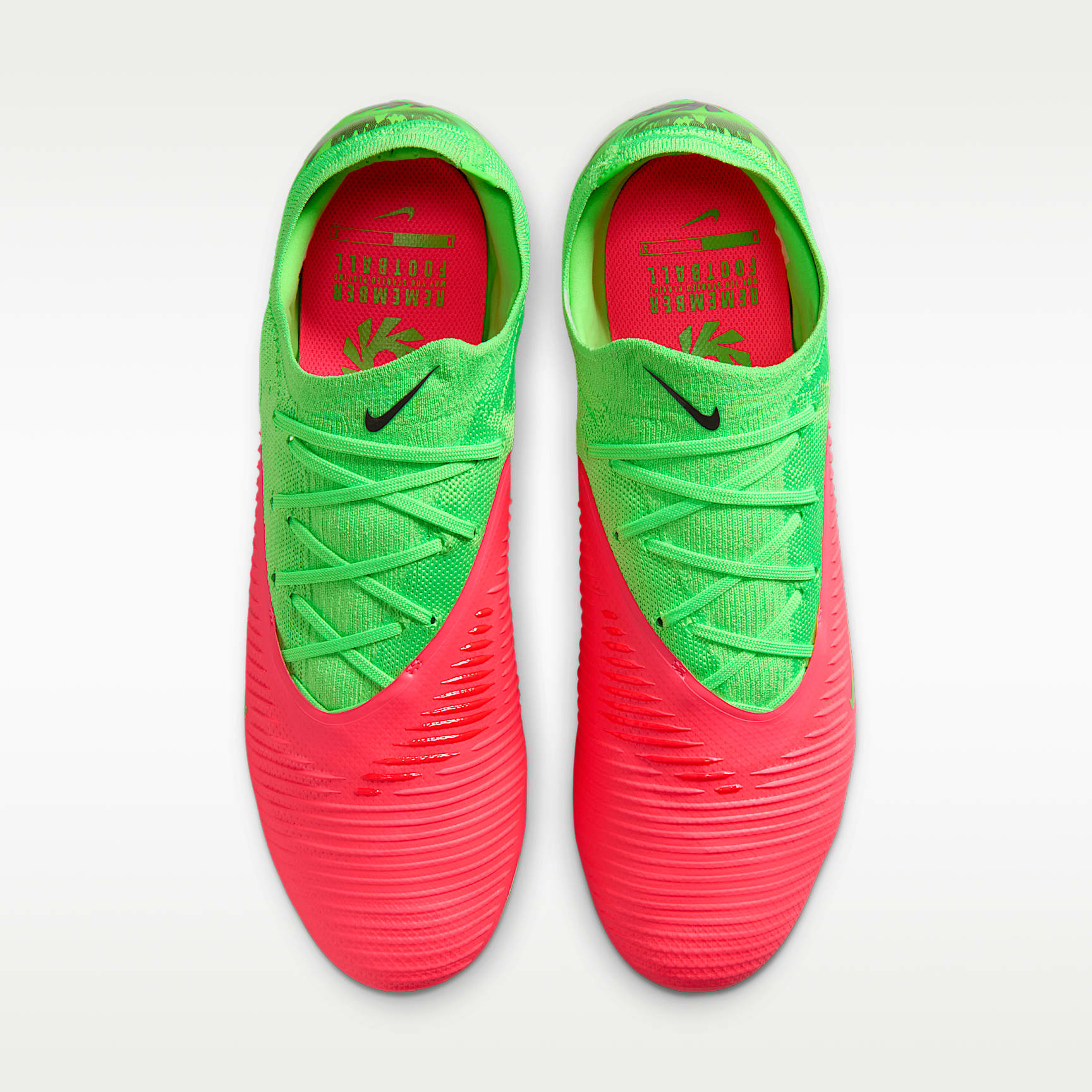 Nike Phantom 6 Low Pro "Erling Haaland" Fußballschuh für Kunstrasen – Hot Punch/Green Strike/Schwarz