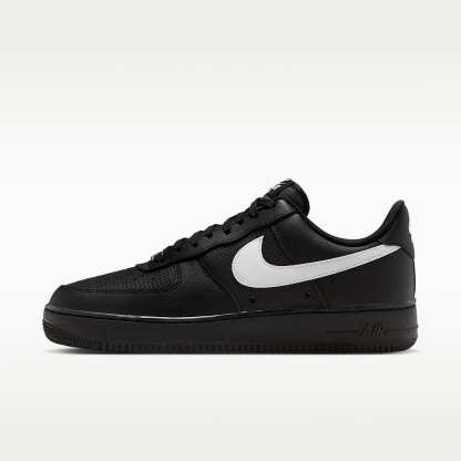 Nike Air Force 1 '07 LV8 Schuh (Herren) – Schwarz/Schwarz/Weiß