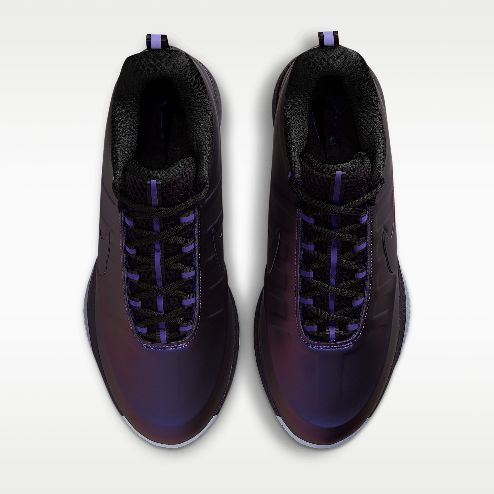 Book 2 PRM "Eggplant Foamposite" Basketballschuh – Varsity Purple/Varsity Purple/Schwarz