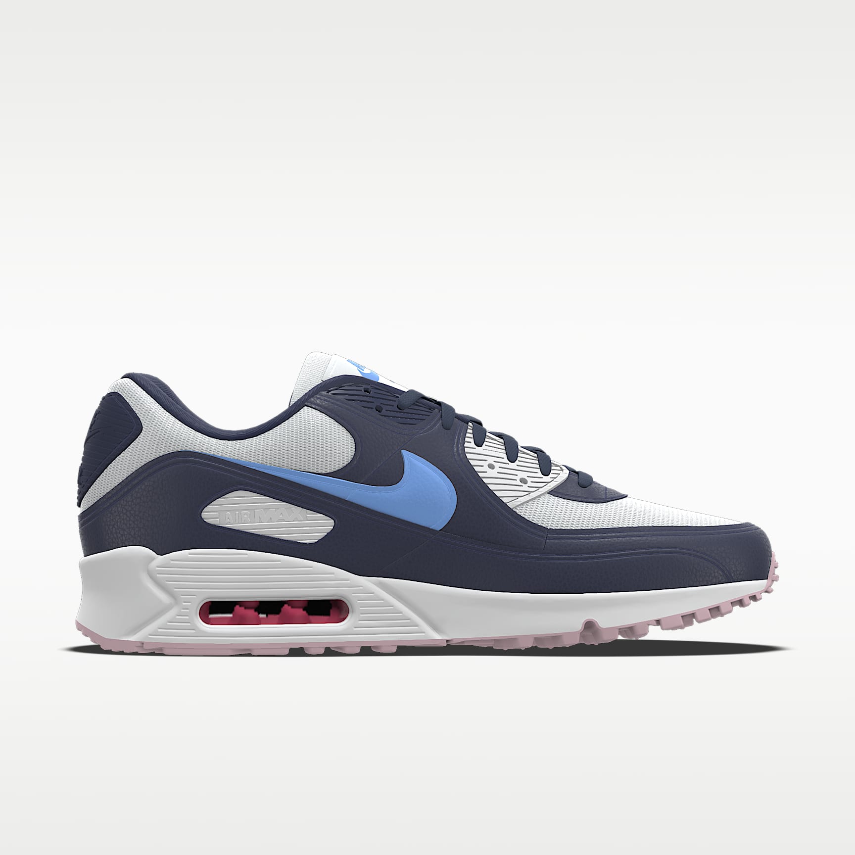 Nike Air Max 90 By You personalisierbarer Schuh (Herren) – Multi-Color/Multi-Color