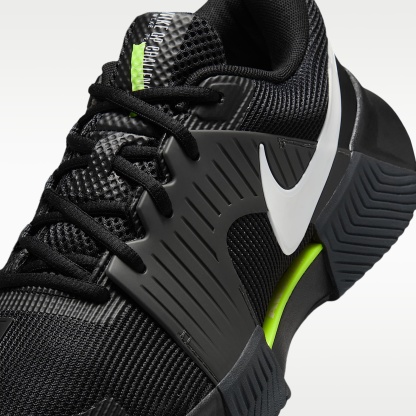 Nike GP Challenge 1.5 Hartplatz-Tennisschuh (Damen) – Schwarz/Anthracite/Volt/Weiß