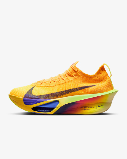 Nike Alphafly 3 Herren-Straßenlaufschuh für Wettkämpfe – Laser Orange/Citron Pulse/Volt Ice/Indigo Burst