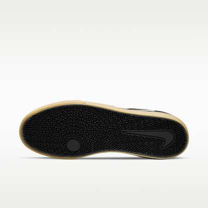 Nike SB Chron 2 Skateboardschuh – Schwarz/Schwarz/Gum Light Brown/Weiß
