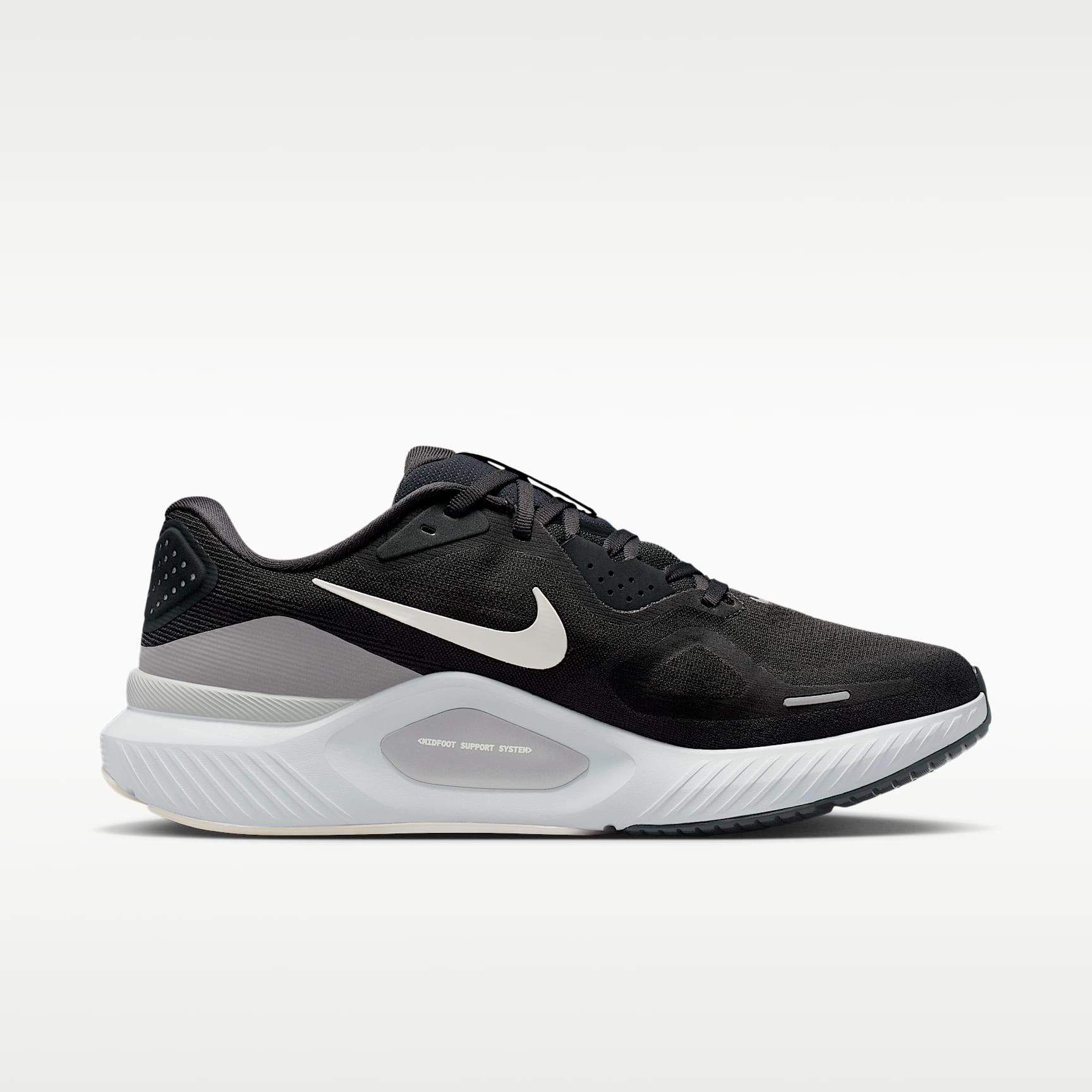 Nike Structure 26 Straßenlaufschuh (Herren) – Anthracite/Light Smoke Grey/Pure Platinum/Sail