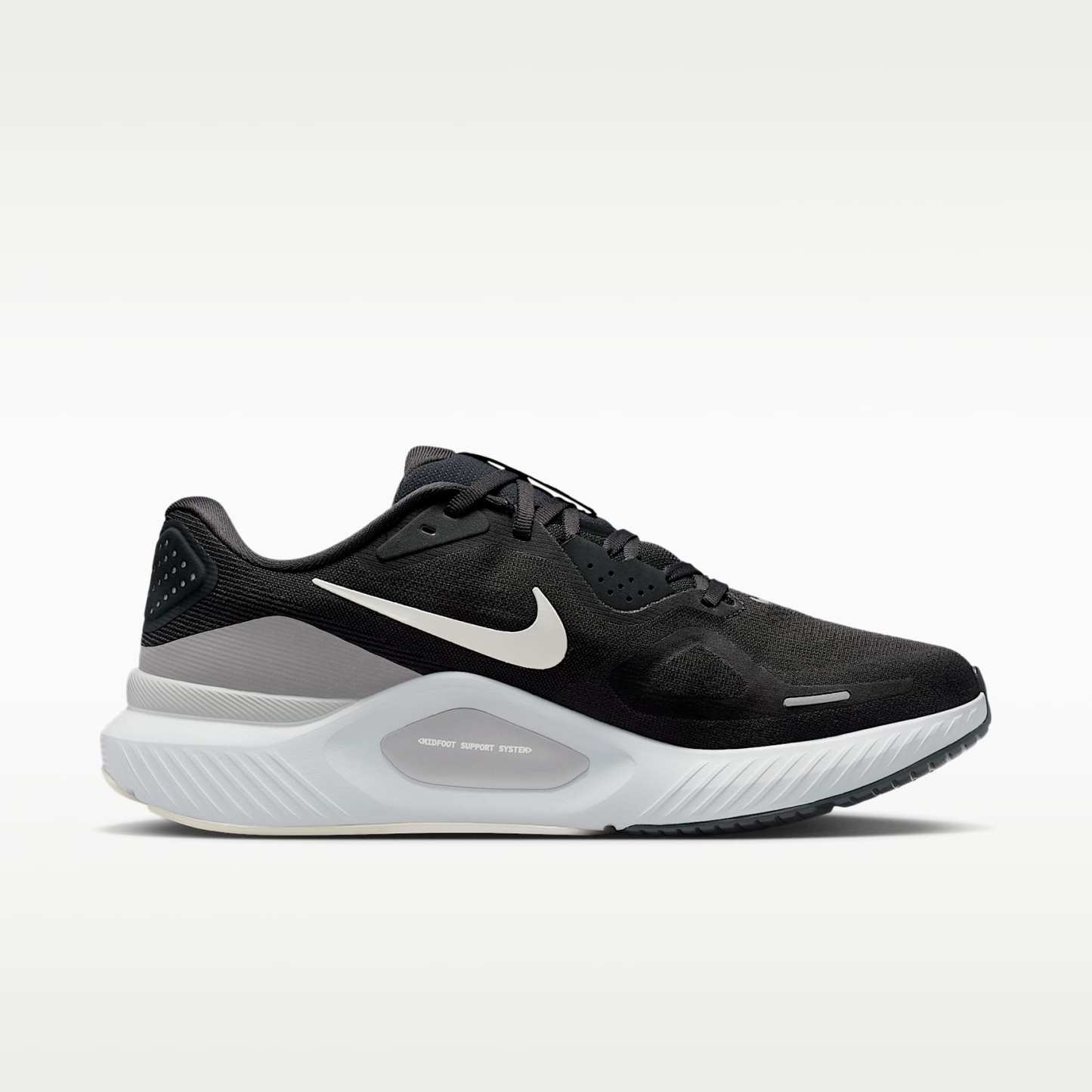 Nike Structure 26 Straßenlaufschuh (Herren) – Anthracite/Light Smoke Grey/Pure Platinum/Sail