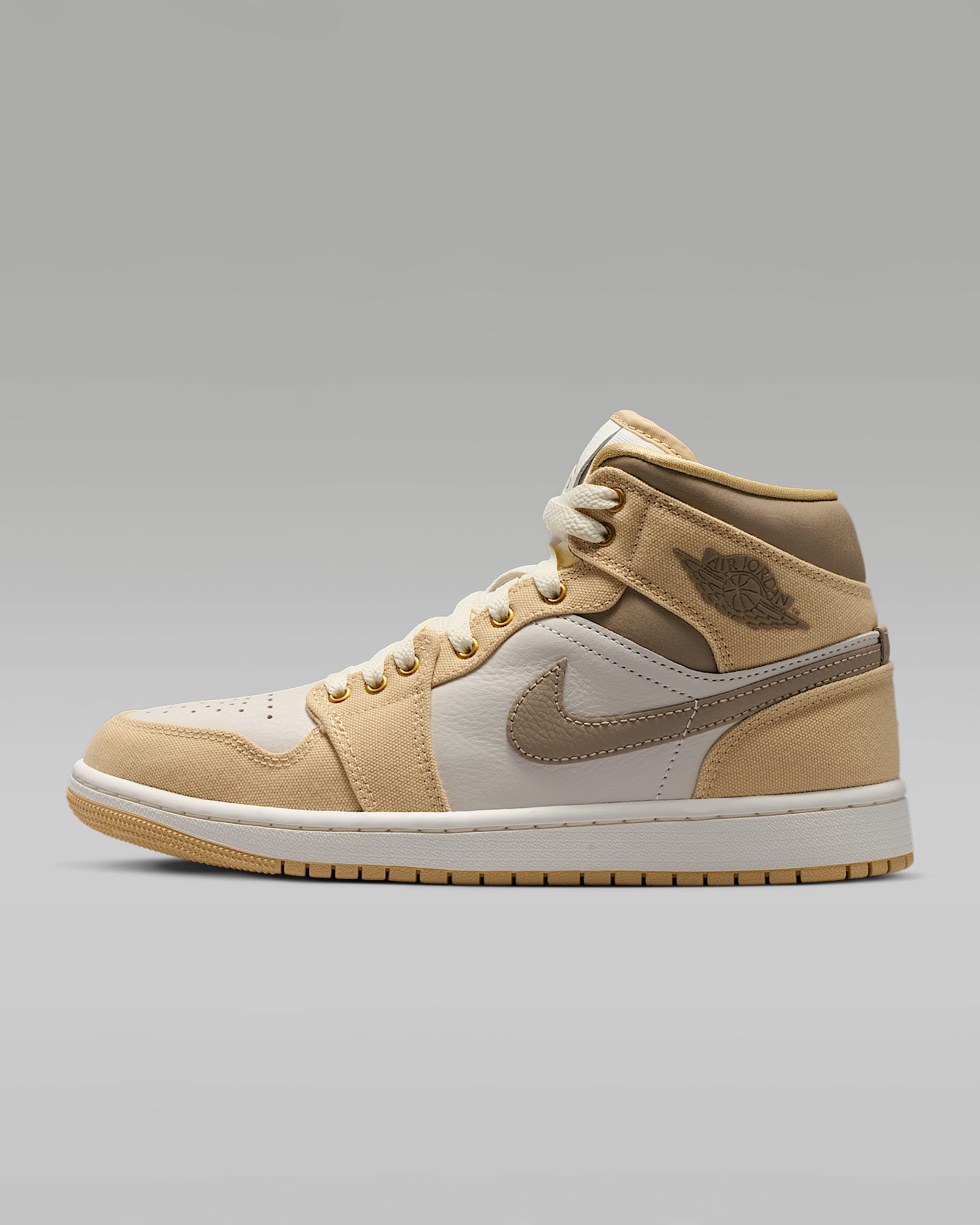 Air Jordan 1 Mid SE Schuh (Damen) – Sesame/Sail/Coconut Milk/Khaki