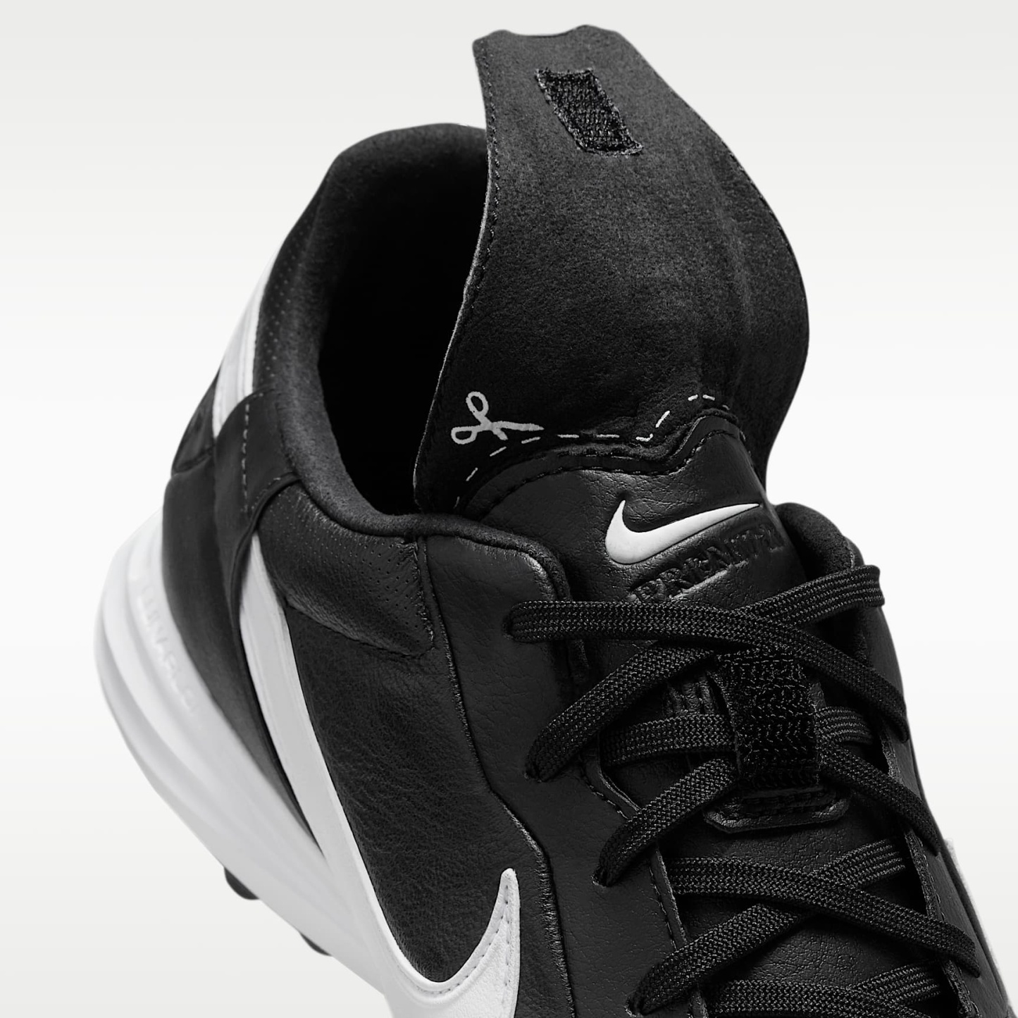 Nike Premier 3 TF Low-Top Fußballschuh – Schwarz/Weiß
