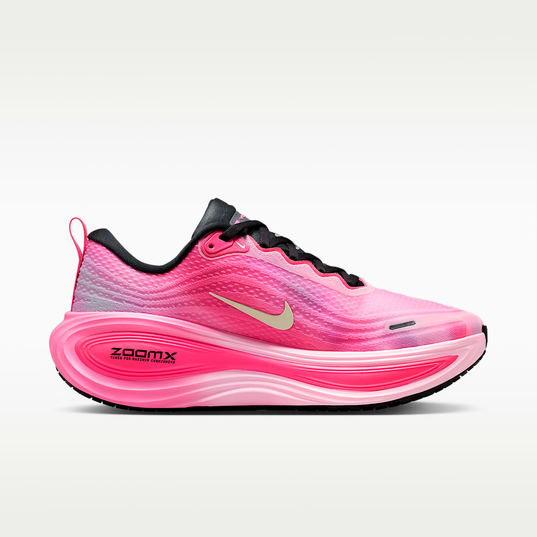 Nike Vomero Plus Straßenlaufschuh (Damen) – Pearl Pink/Pink Glow/Hyper Pink/Summit White