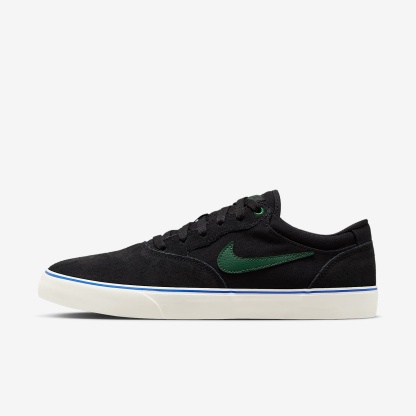 Nike SB Chron 2 Skateboardschuh – Schwarz/Sail/Racer Blue/Fir
