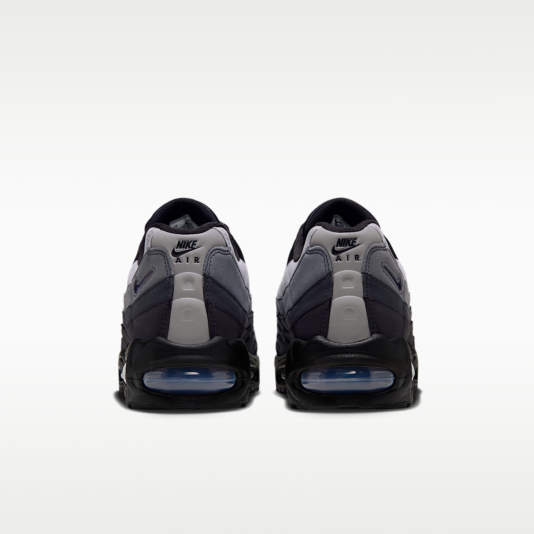 Nike Air Max 95 Big Bubble Premium Herrenschuh – Schwarz/Dark Smoke Grey/Smoke Grey/Canyon Purple