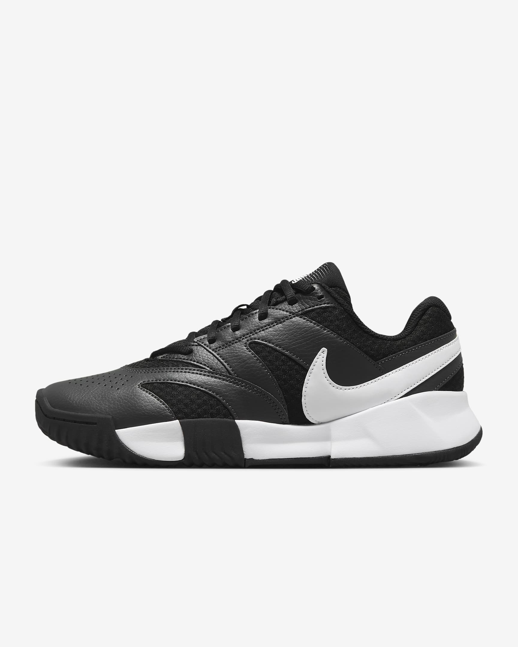 NikeCourt Lite 4 Tennisschuh für Sandplätze für Damen – Schwarz/Anthracite/Weiß