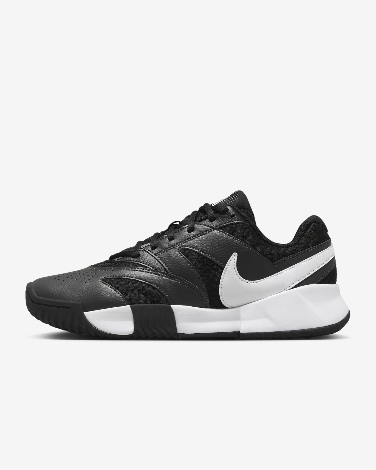 NikeCourt Lite 4 Tennisschuh für Sandplätze für Damen – Schwarz/Anthracite/Weiß