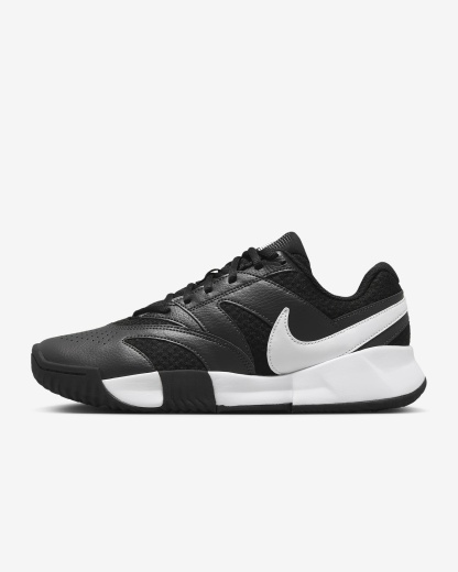 NikeCourt Lite 4 Tennisschuh für Sandplätze für Damen – Schwarz/Anthracite/Weiß