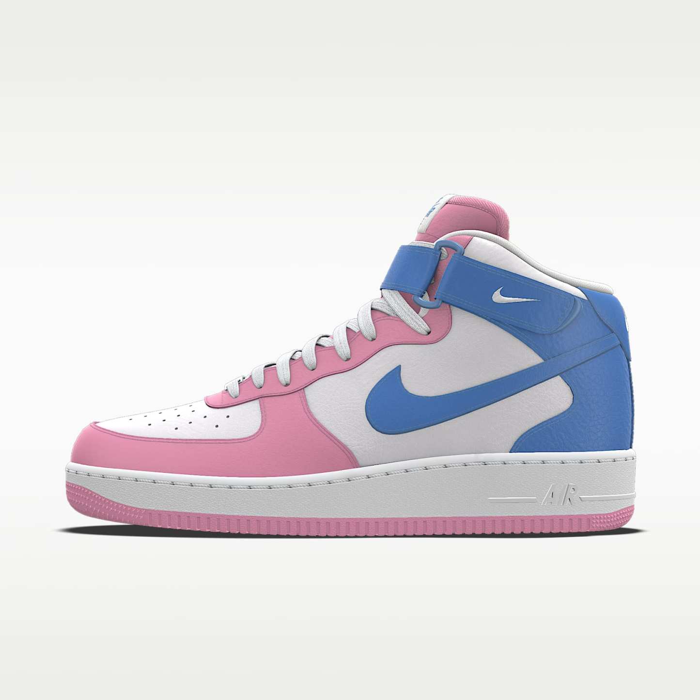 Nike Air Force 1 Mid By You personalisierbarer Damenschuh – Multi-Color/Multi-Color/Multi-Color [4523234192]