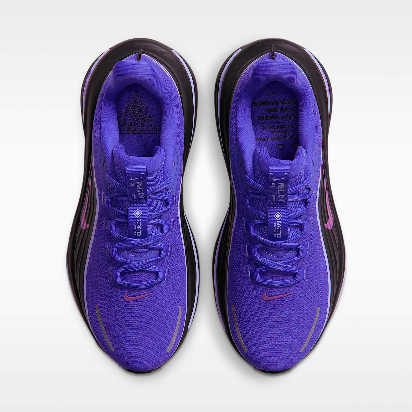 Nike Winflo 12 GORE-TEX wasserdichter Straßenlaufschuh (Damen) – Persian Violet/Purple Pulse/Schwarz/True Berry