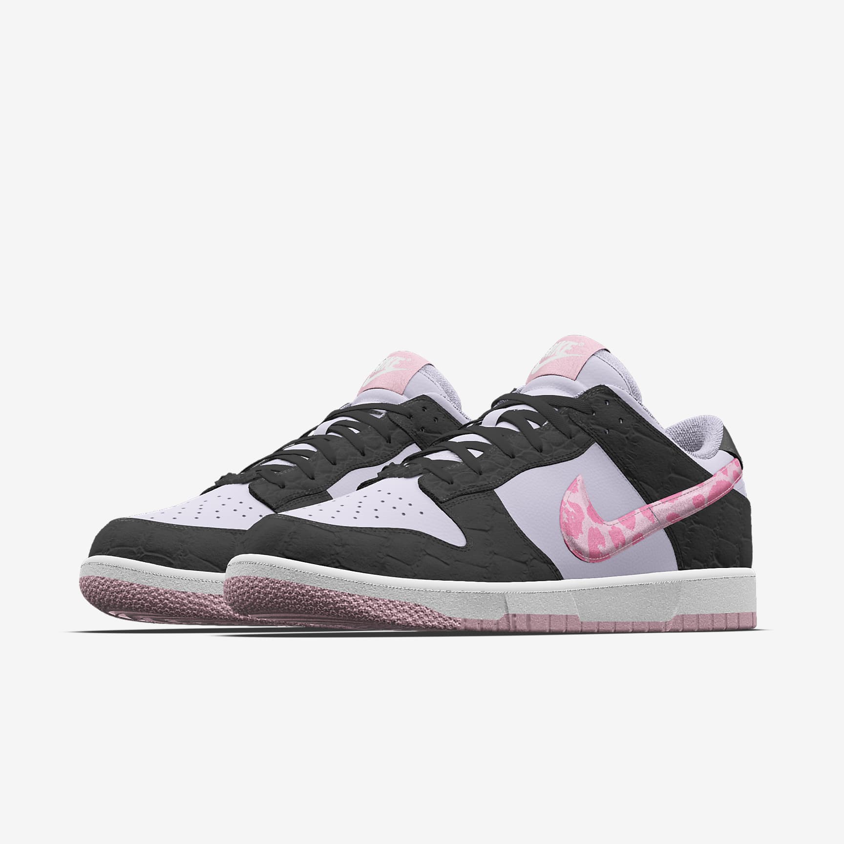 Nike Dunk Low Unlocked By You personalisierbarer Damenschuh – Multi-Color/Multi-Color/Multi-Color