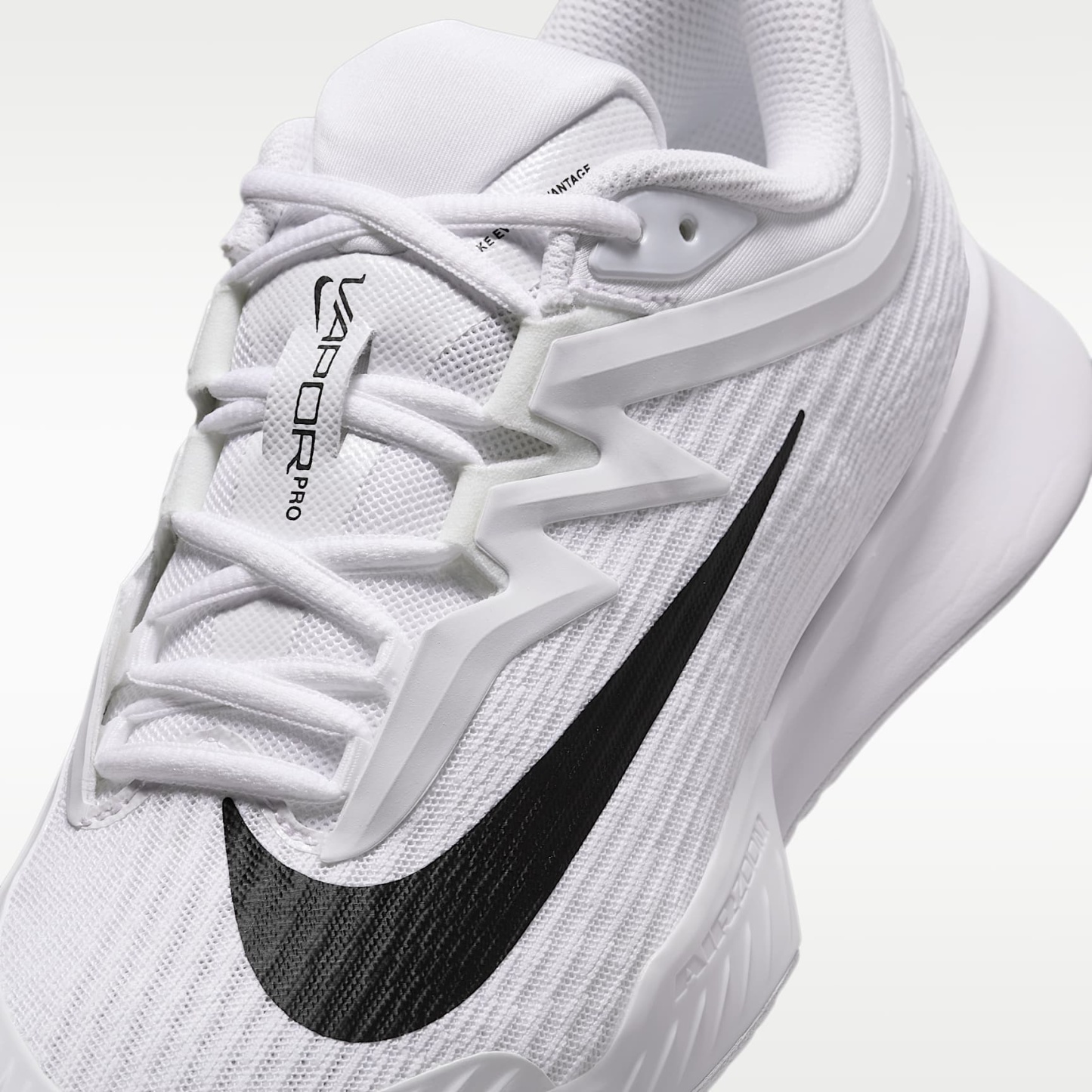 Nike Vapor Pro 3 Tennisschuh für Hartplätze (Damen) – Weiß/Schwarz