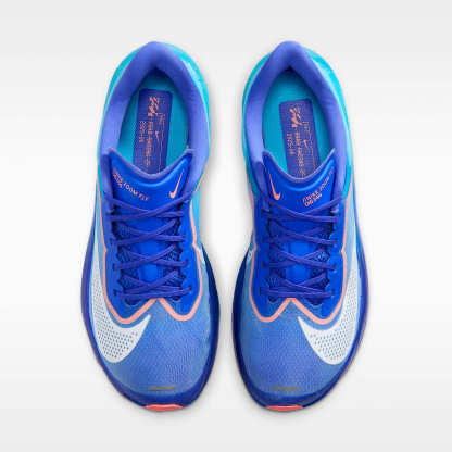 Nike Zoom Fly 6 Straßenlaufschuh für Wettkämpfe (Herren) – Racer Blue/Blue Lightning/Atomic Pink/Weiß