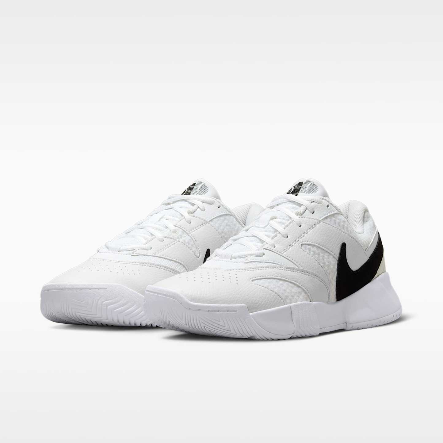 NikeCourt Lite 4 Herren-Tennisschuh – Weiß/Summit White/Schwarz