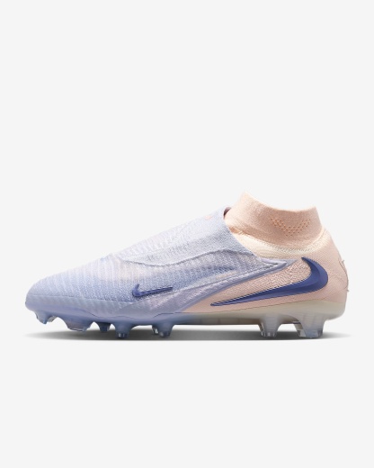 Nike Phantom 6 High Elite LV8 Fußballschuh für normalen Rasen – Ghost/Guava Ice/Ghost