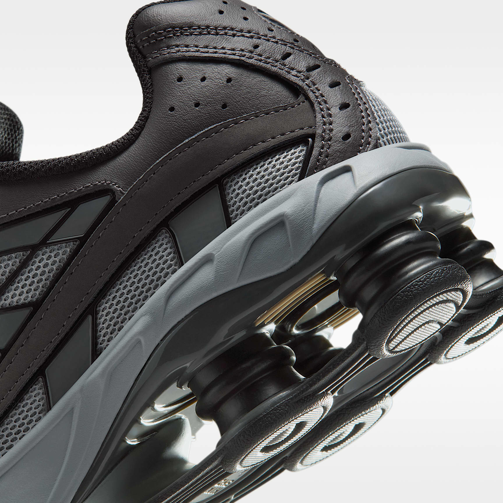 Nike Shox Ride 2 Schuh (Herren) – Light Smoke Grey/Medium Ash/Schwarz/Photon Dust