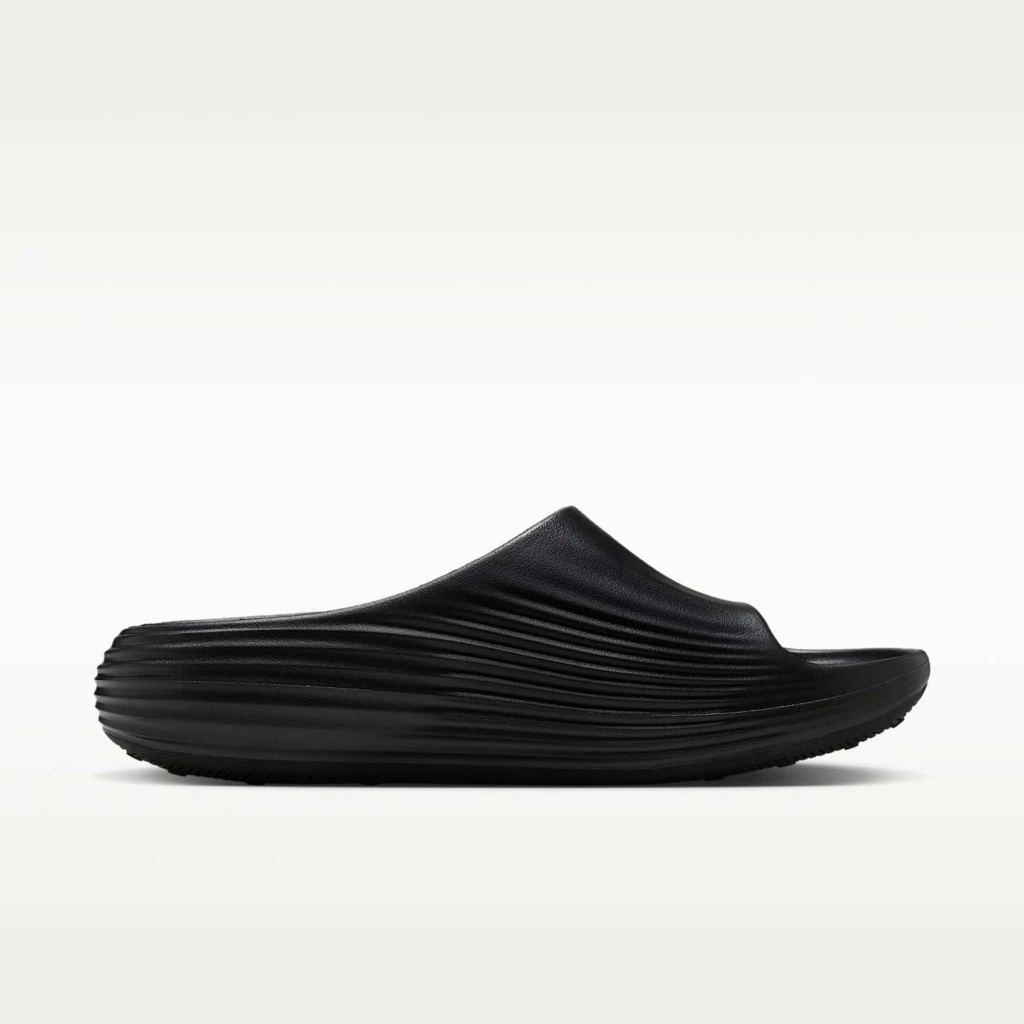 Nike ReactX Rejuven8 Slides (Herren) – Schwarz/Schwarz/Schwarz