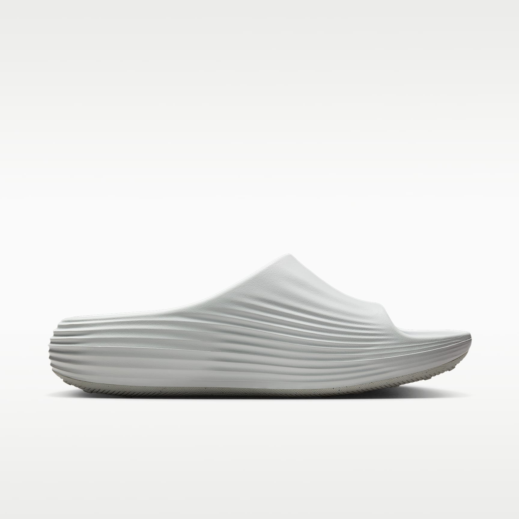 Nike ReactX Rejuven8 Slides (Herren) – Summit White/Summit White/Summit White