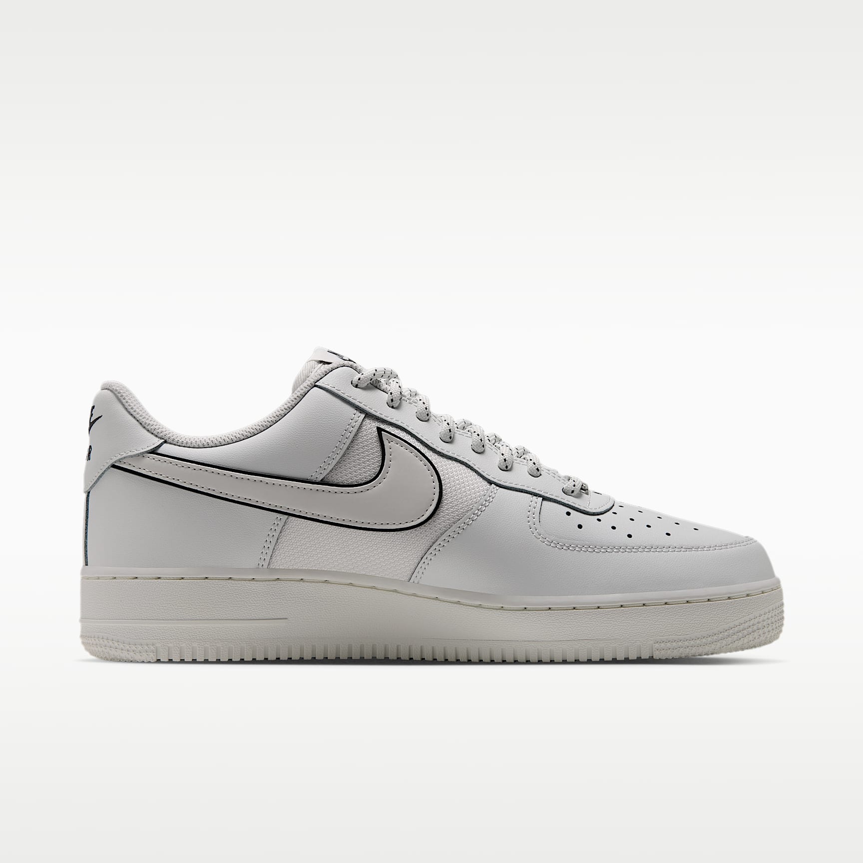 Nike Air Force 1 '07 LV8 Schuh (Herren) – Summit White/Summit White/Anthracite