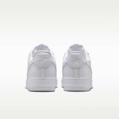 Nike Air Force 1 '07 Edge Herrenschuh – Weiß/Metallic Silver/Weiß