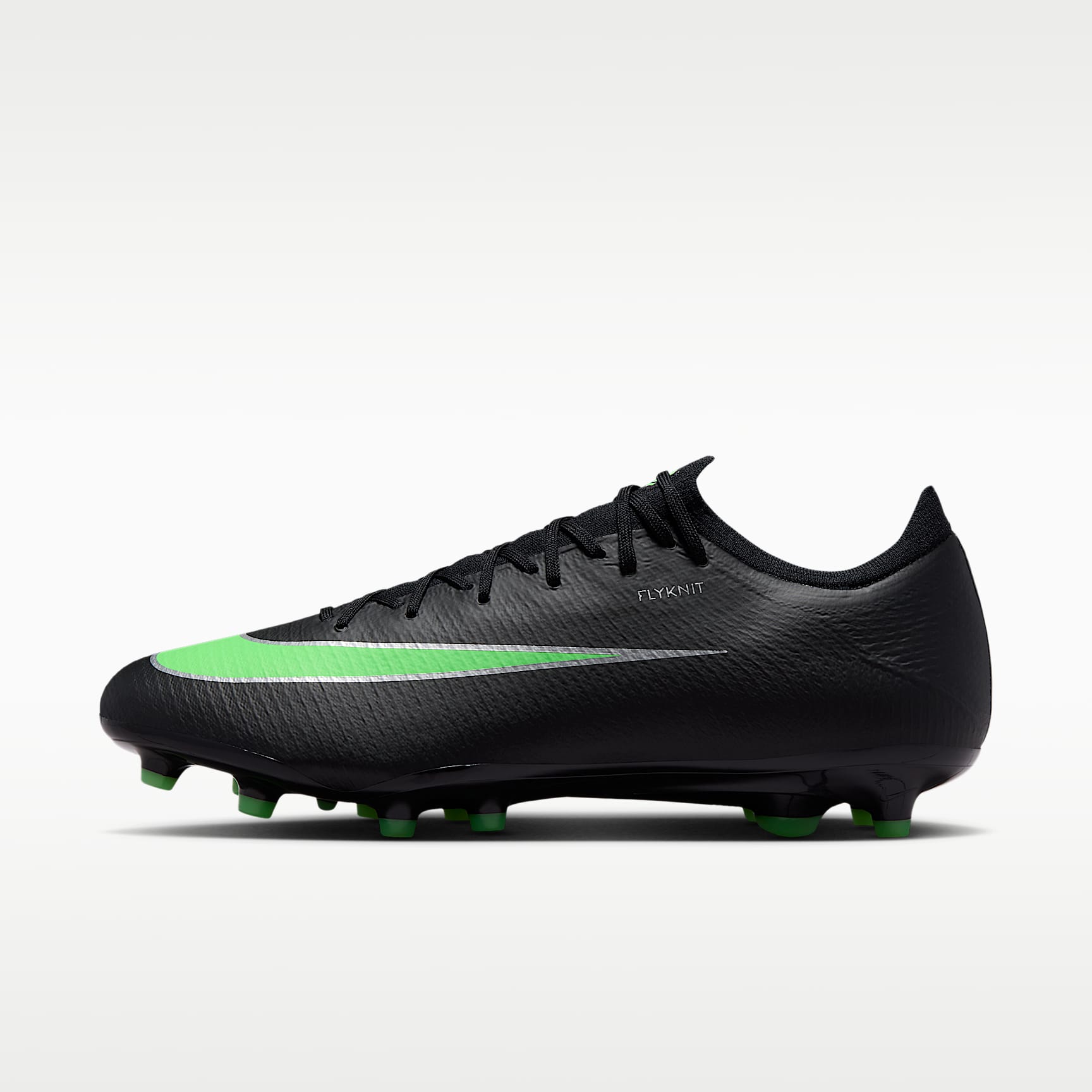 Nike Mercurial Vapor 17 Pro Low-Top-Fußballschuh für Kunstrasen – Schwarz/Schwarz/Illusion Green