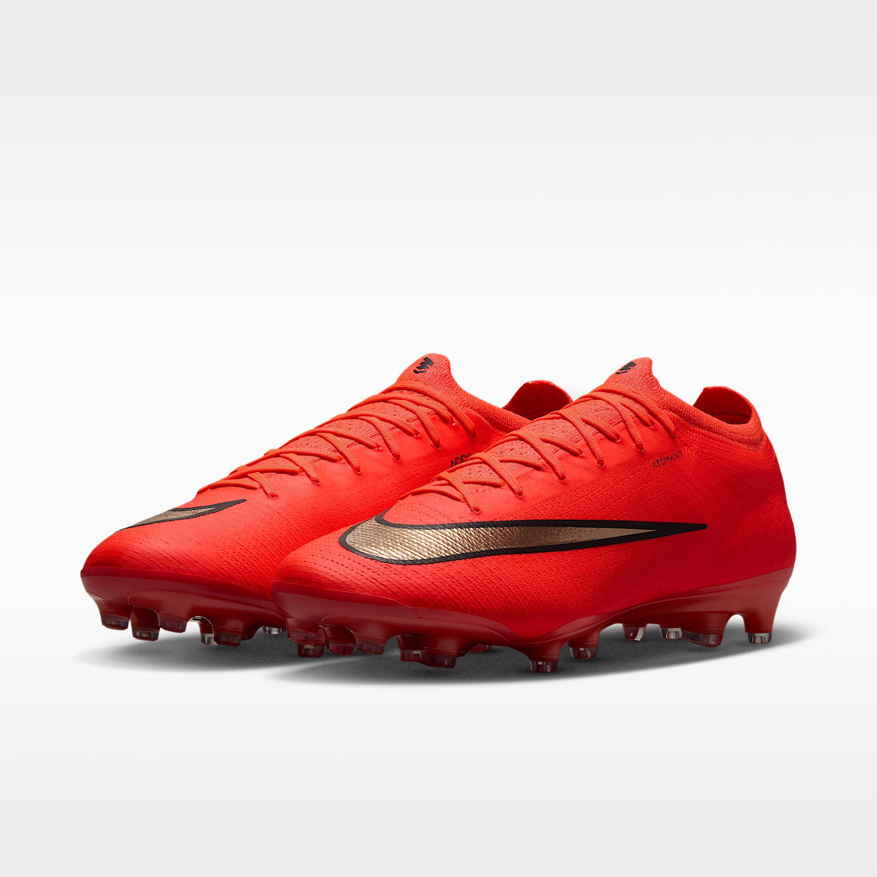 Nike Mercurial Vapor 17 Elite Low-Top-Fußballschuh für Kunstrasen – Bright Crimson/Blur