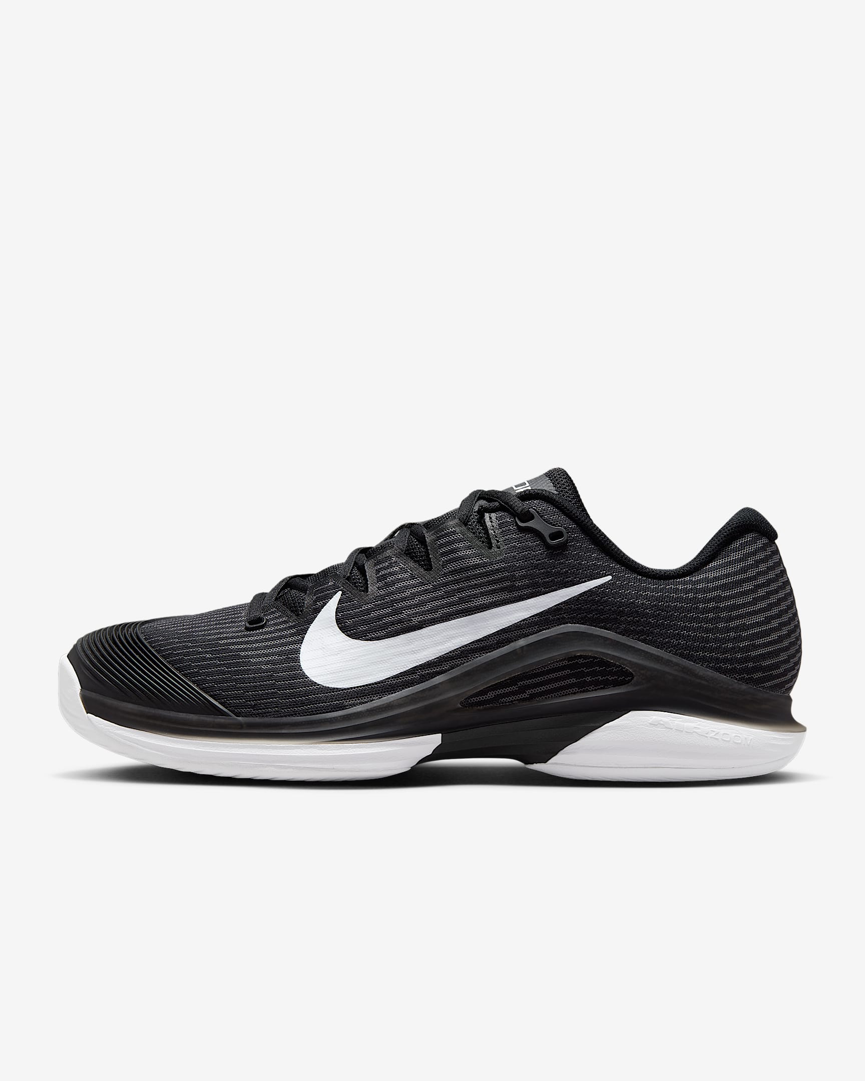 Nike Vapor 12 Tennisschuh für Hartplätze (Herren) – Schwarz/Dark Smoke Grey/Weiß