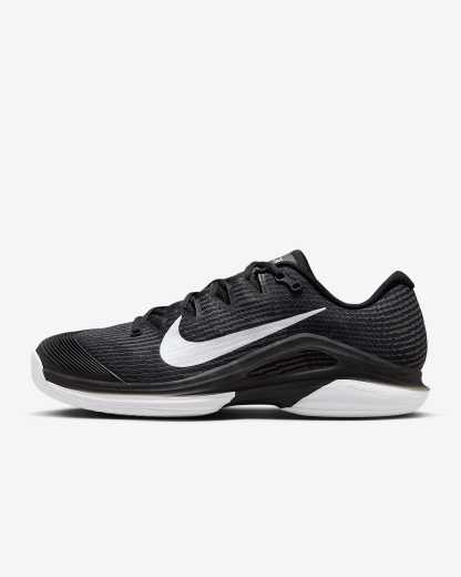 Nike Vapor 12 Tennisschuh für Hartplätze (Herren) – Schwarz/Dark Smoke Grey/Weiß