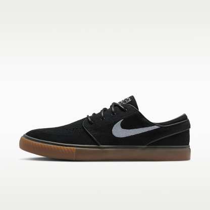 Nike SB Zoom Janoski OG+ Skateschuh – Schwarz/Schwarz/Gum Light Brown/Weiß