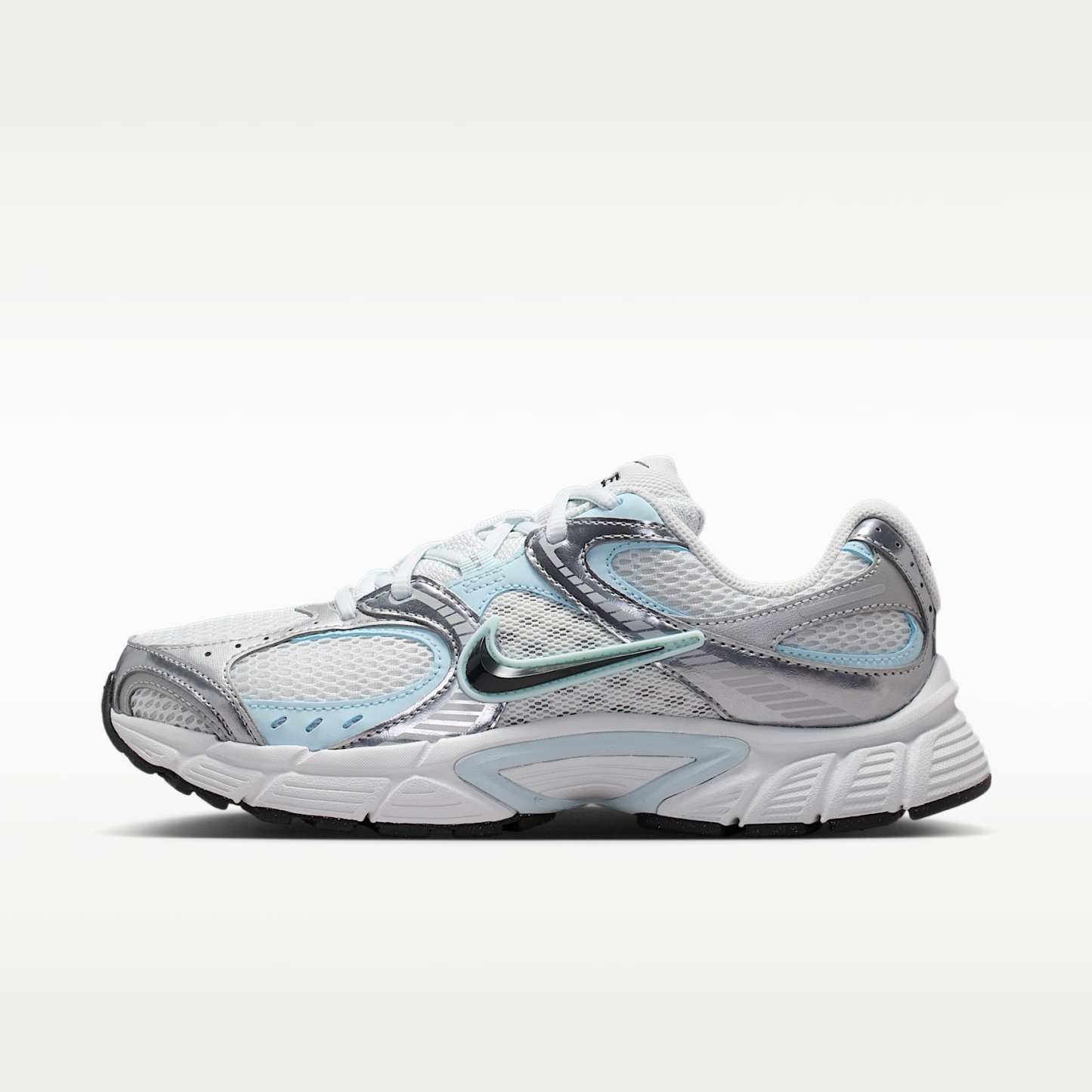 Nike V5 RNR Schuh mit reflektierenden Akzenten (Damen) – Grey Fog/Off White/Glacier Blue/Anthracite