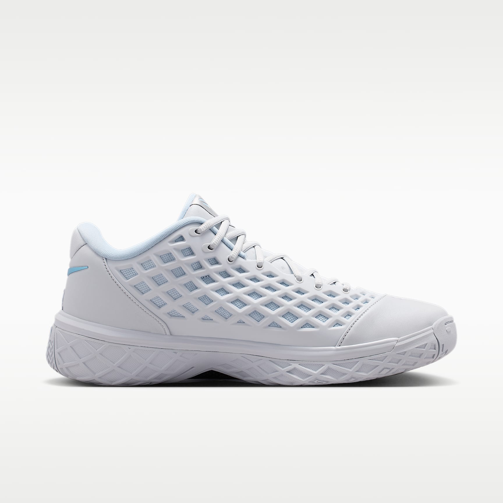 Kobe III Low Protro Herren-Basketballschuh – Pure Platinum/Armory Blue
