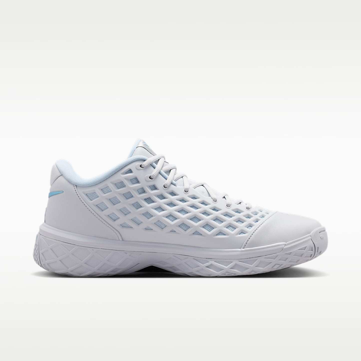 Kobe III Low Protro Herren-Basketballschuh – Pure Platinum/Armory Blue