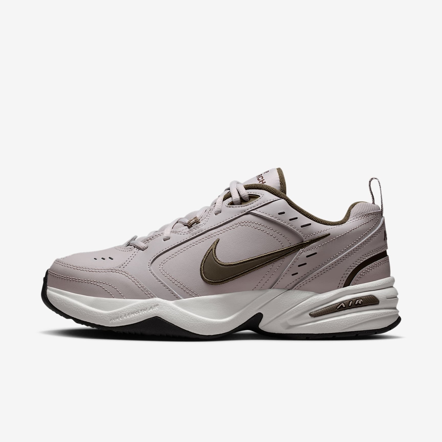 Nike Air Monarch IV Workout-Schuh für Herren – Moon Particle/Schwarz/Dark Hazel