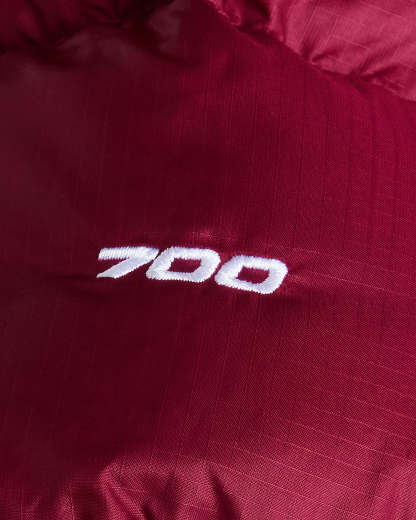 1996 Retro Nuptse Jacke für Damen – Burgundy Crush-TNF Black