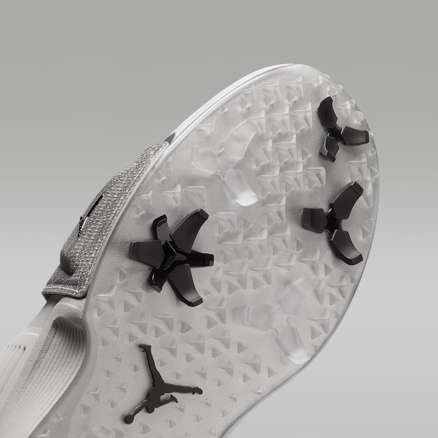 Jordan Air Rev Golfschuh – Neutral Grey/Metallic Silver/Schwarz