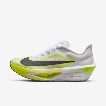 Nike Zoom Fly 6 Straßenlaufschuh für Wettkämpfe (Herren) – Weiß/Lemon Venom/Lemon Chiffon/Anthracite