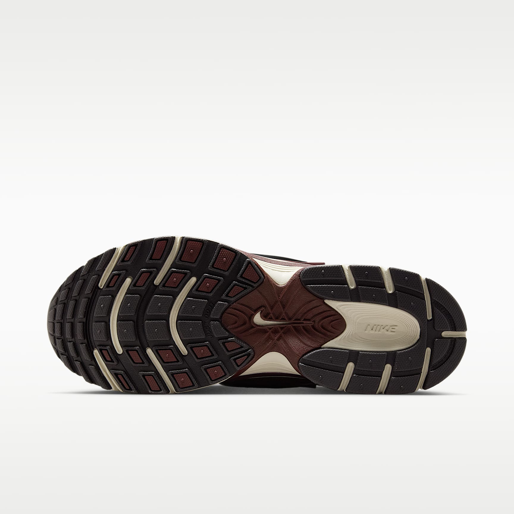 Nike V5 RNR Schuh mit reflektierenden Akzenten (Damen) – Burgundy Crush/College Grey/Light Orewood Brown/Schwarz