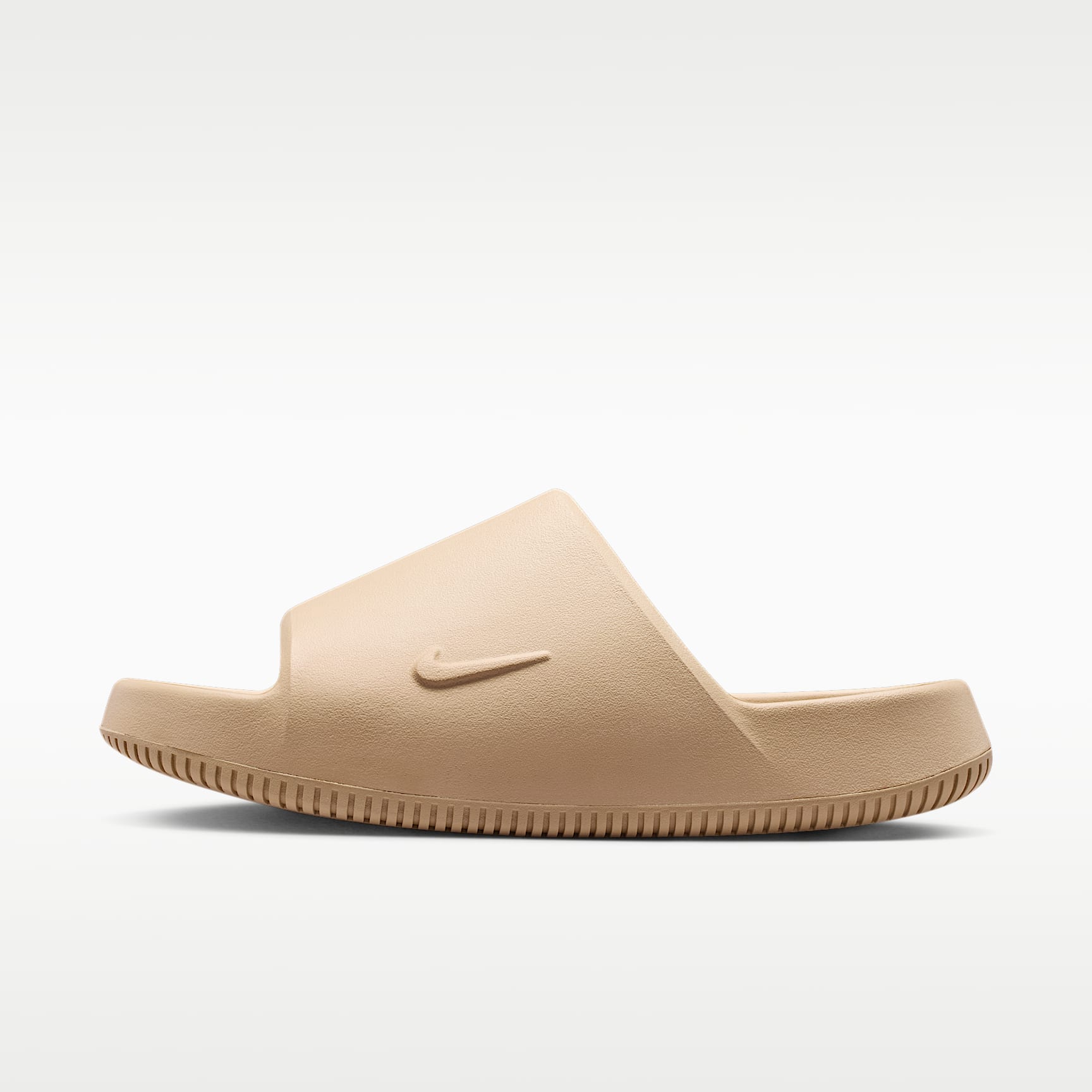 Nike Calm 2.0 Slides (Herren) – Linen/Linen/Linen