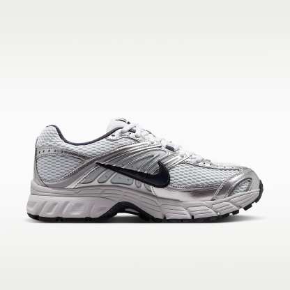 Nike Air Max Moto 2K Schuh mit reflektierenden Akzenten (Damen) – Pure Platinum/Metallic Silver/Schwarz/Gridiron