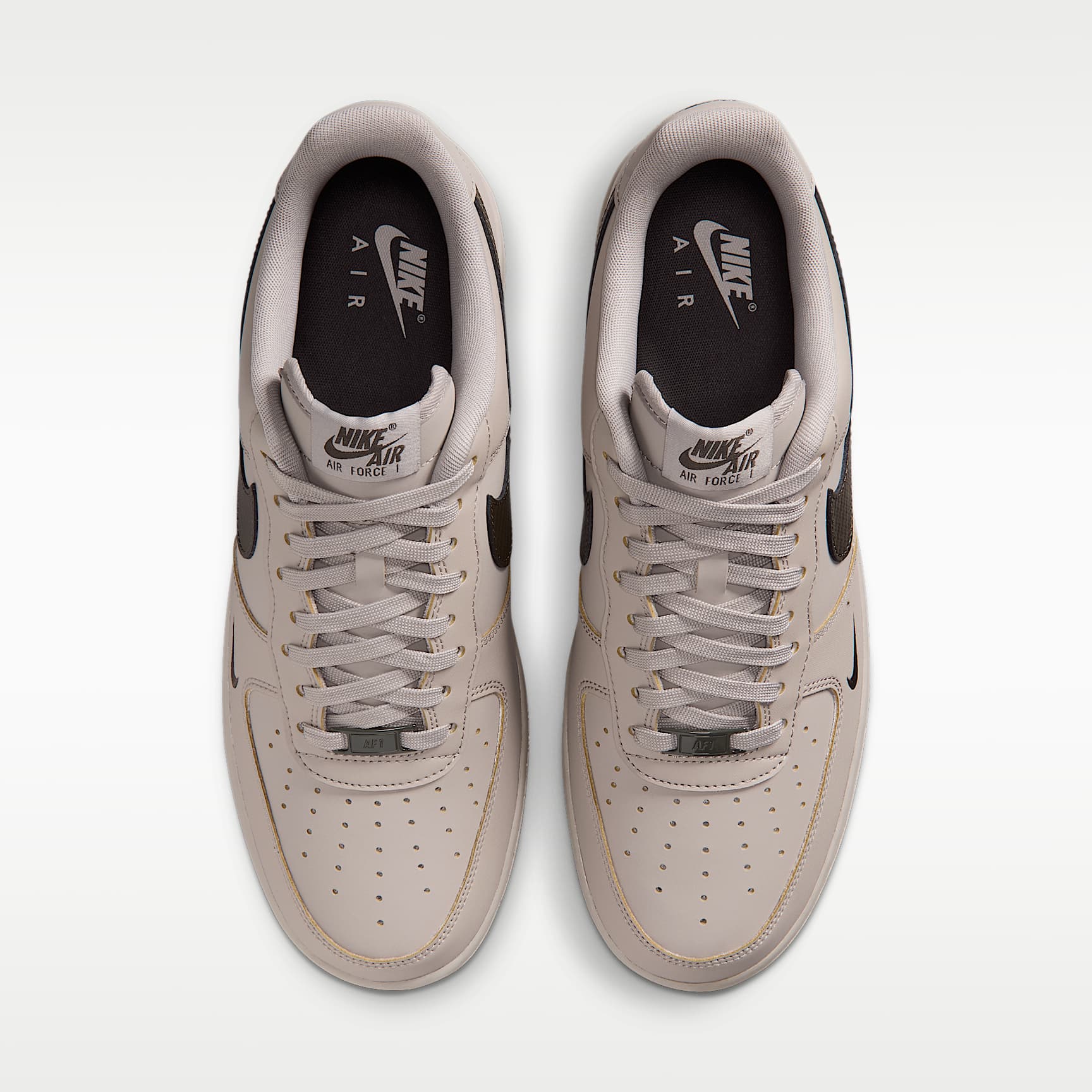Nike Air Force 1 '07 Schuh (Herren) – College Grey/Newsprint