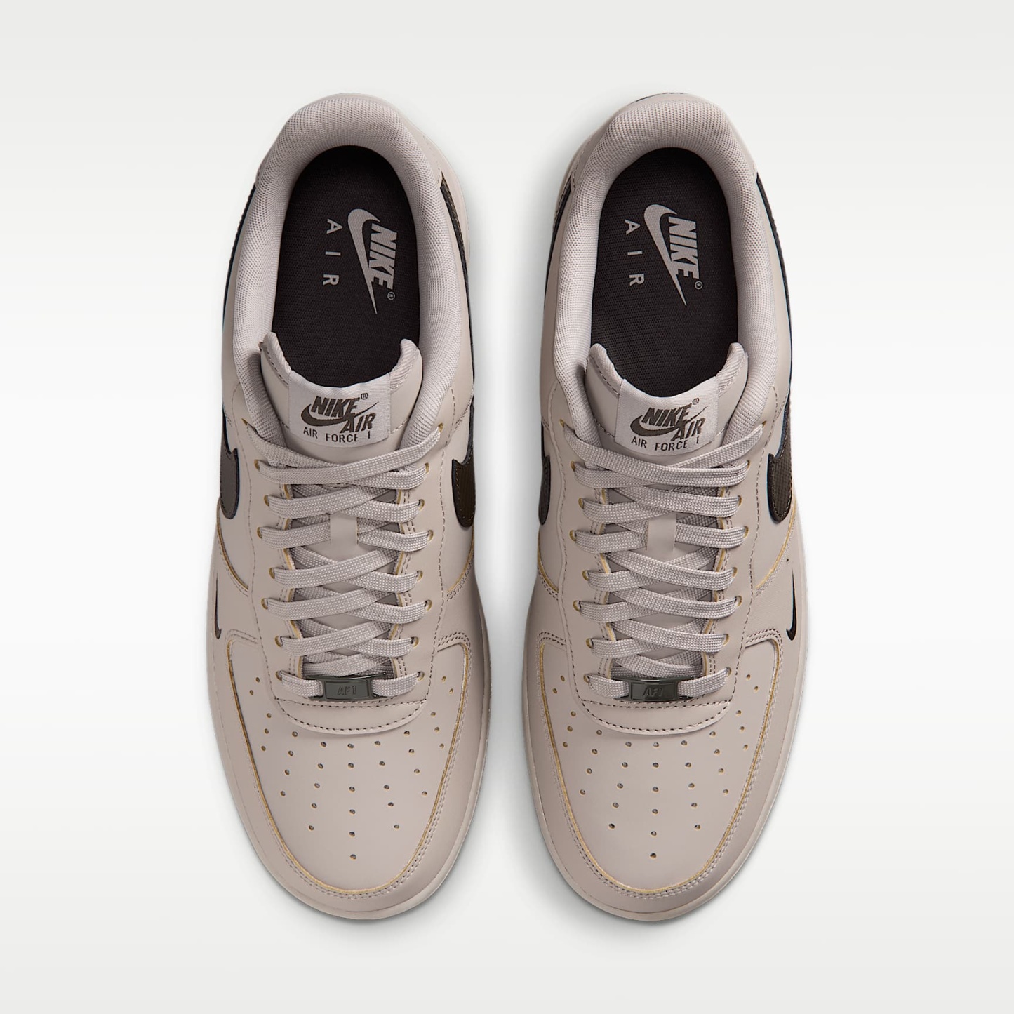 Nike Air Force 1 '07 Schuh (Herren) – College Grey/Newsprint