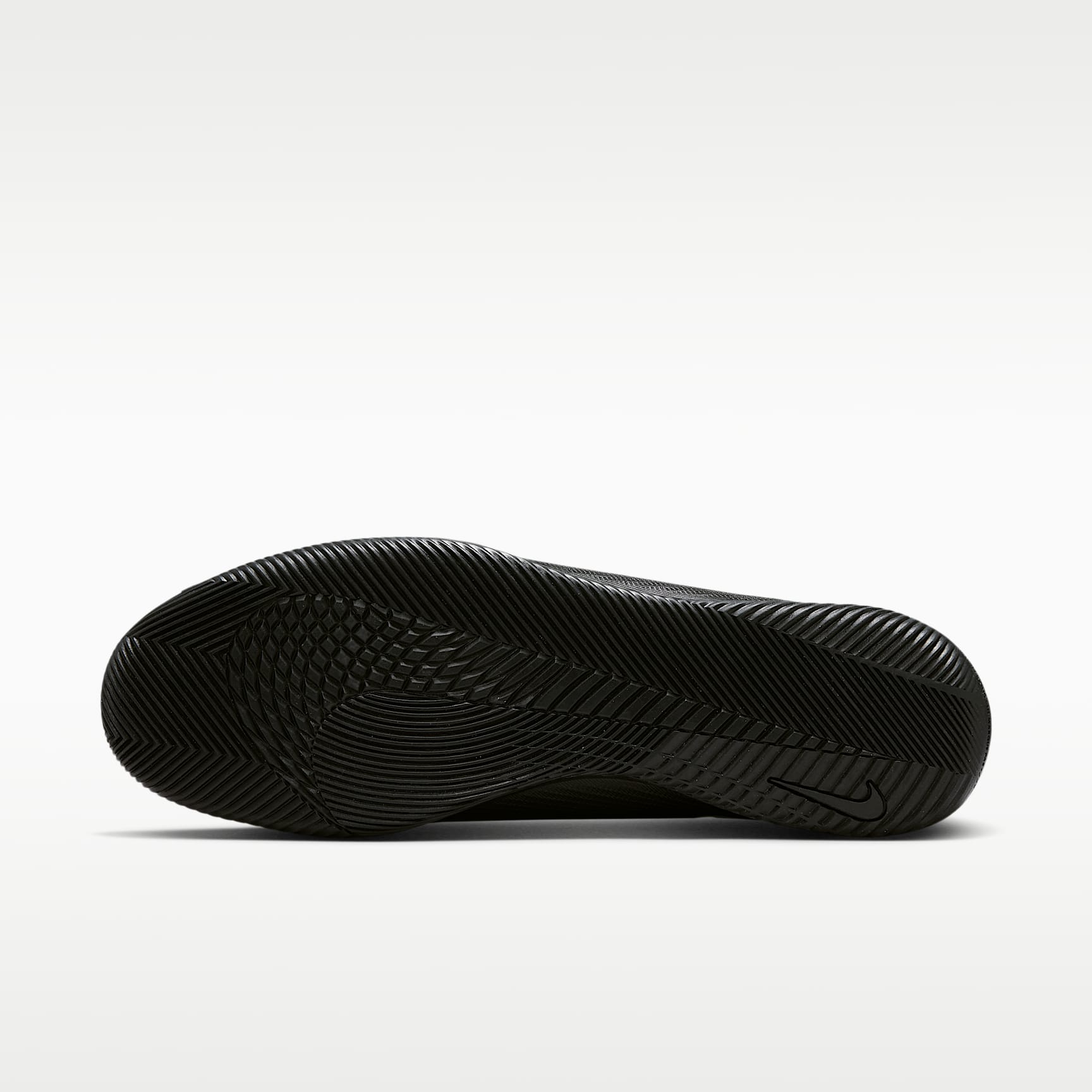 Nike Mercurial Superfly 11 Club High-Top-Fußballschuh für Hallen- und Hartplätze – Schwarz/Schwarz/Illusion Green