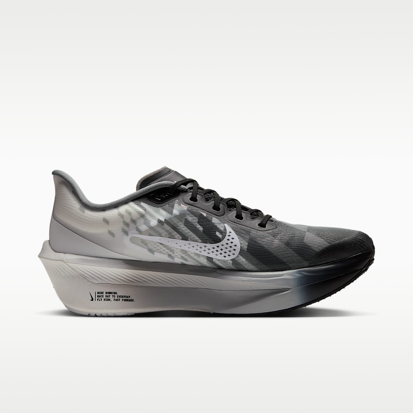 Nike Zoom Fly 6 SE Straßenlaufschuh für Wettkämpfe (Herren) – Schwarz/Smoke Grey/Grey Fog/Weiß
