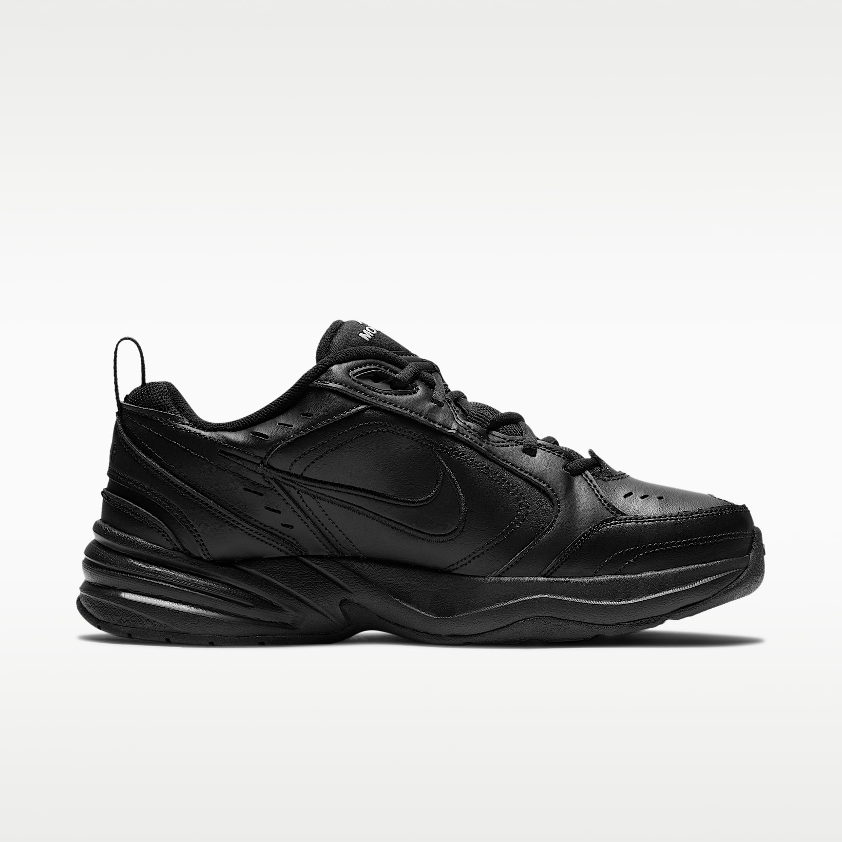 Nike Air Monarch IV Workout-Schuh für Herren – Schwarz/Schwarz