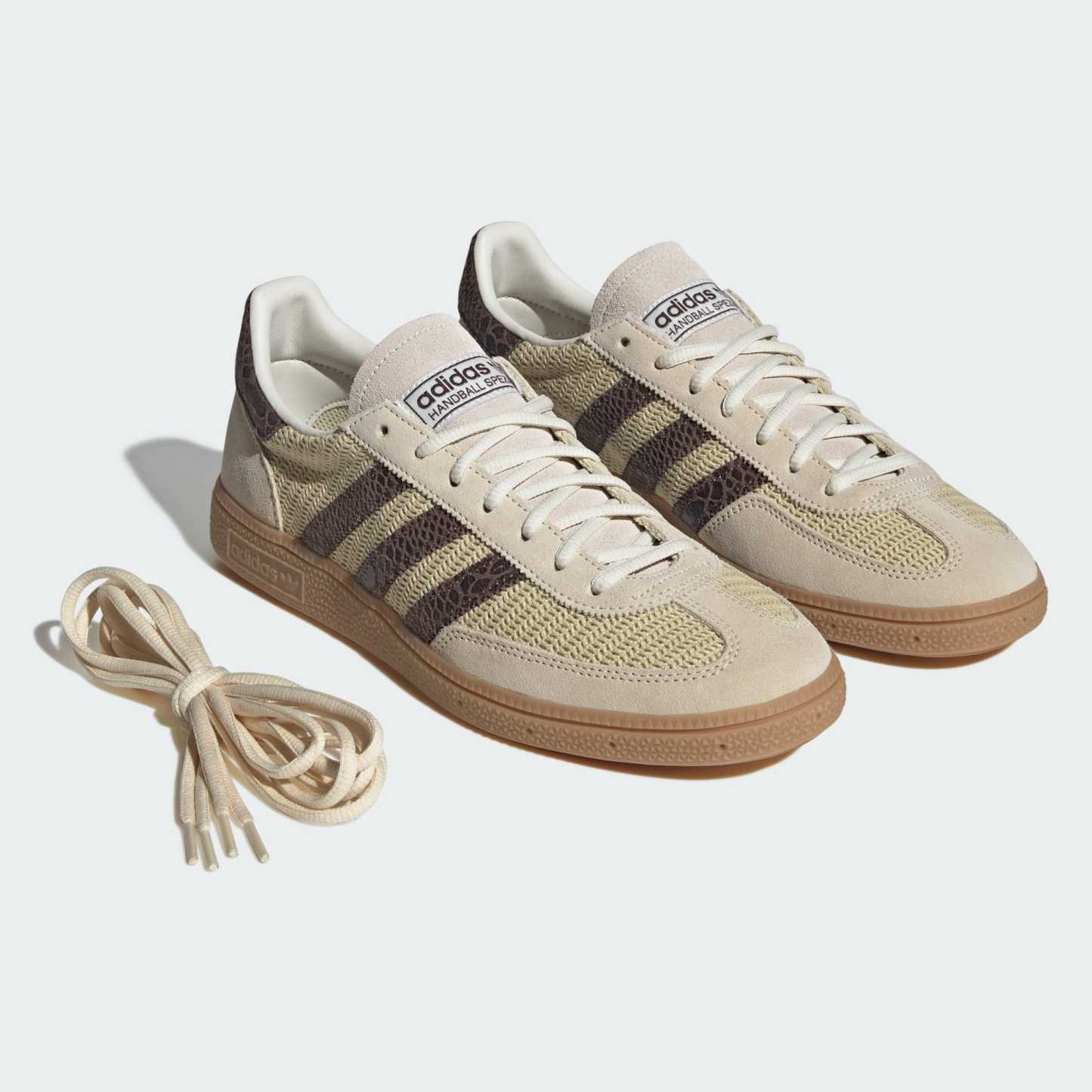 HANDBALL SPEZIAL SCHUH – Dual Yellow / Brown / Warm Vanilla – KJ9884